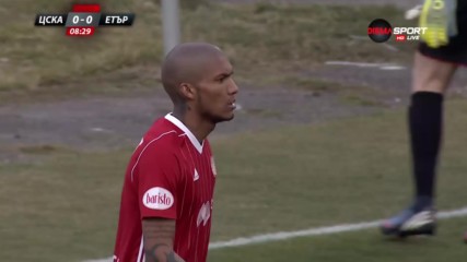 ЦСКА - Етър 1:1 /първо полувреме/