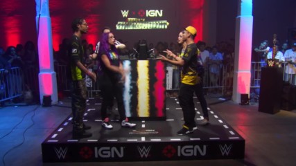 Bayley and Sasha Banks introduce their partners: WWE x IGN eSports Showdown