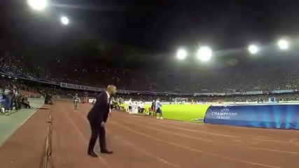 Невериятна реакция на фенове на Наполи след гол на Игуаин