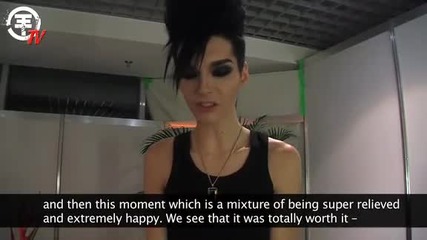 Tokio hotel - Burning down the house Part 10 [ Мtv awards , Мтв награди ] 2009 .. Prepare for Show!