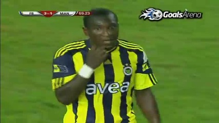 Fenerbahce 4 - 2 Manisaspor Highlight and Goal Niang 29.08.2010 