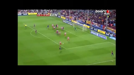 Барселона - Сп. Хихон 3 - 0 31.08.2009