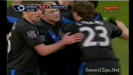 Nani Goal vs Arsenal 