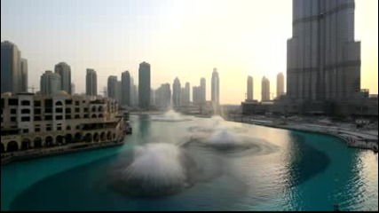 Dubai Fountain - Baba Yetu 