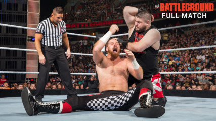 Сами Зейн vs. Кевин Оуенс: WWE Battleground 2016 (Целият мач)