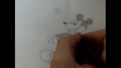 Как да нарисуваме Мики Маус (струваси Да Опитате) 