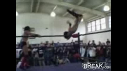 Shooting Star Press Goes Wrong