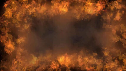 Fire Inferno Background Animation Video Effect With Smoke.mp4