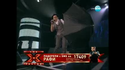 X Factor Bulgaria Рафи - Да започнем от начало 18.10.2011