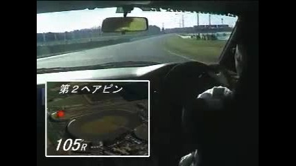 Дрифт - Keiichi Tsuchiya at Tsukuba Circuit 