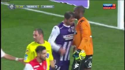 Два гола на Бербатов! Тулуза - Монако 0:2