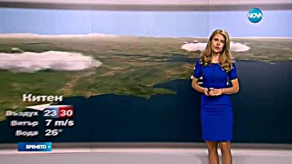 Прогноза за времето (17.07.2016 - обедна)