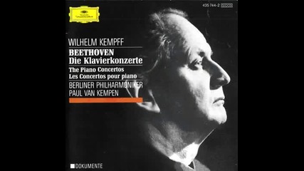 Ludwig van Beethoven - Emperor - Kempff Kempen, first, part 1 