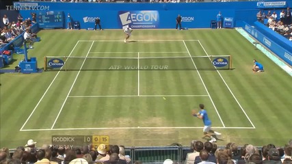 Murray vs Roddick - Queen's 2011