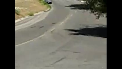 bmw m3 e36 donuts burnout