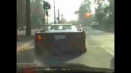 Ferrari F40 Playing With Audi - Video