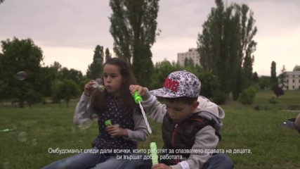 Видео на омбудсмана Мая Манолова в защита на правата на децата