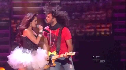 Video Dulce Maria canta "ya no" en Premios Juventud 2011 [hd]