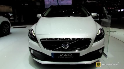 2014 Volvo V40 Cross Country Ocean Race Edition-exterior,interior Walkaround 2014 Geneva Motor Show