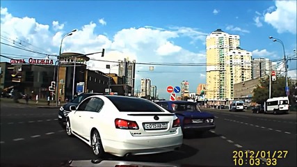 Руски автомобилни катастрофи - компилация
