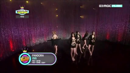 Kara - Pandora @ Show Champion (11.09.2012)