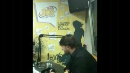 Sok Fm Panos Kiamos (back Stage) 