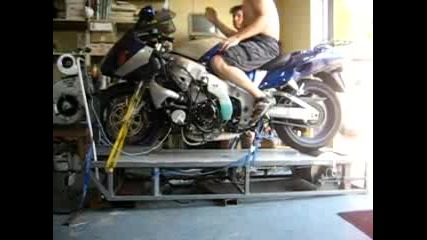 Suzukigsx - R 1300 Busa Turbo On Dynamometer