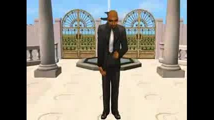 2pac - I Aint Mad at Cha (The Sims 2)