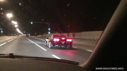 Dragtimes.info Revanche Corvette Zr1 vs Nissan Gtr