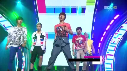 Nu'est - Not Over You @ Music Core (01.09.2012)
