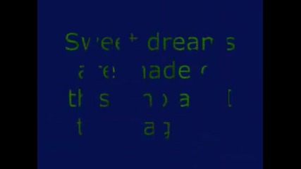 Eurythmics - sweet dreams (lyrics_)