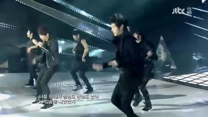 120131 Btob with Tk (c-clown) - Irresistible Lips on Music On Top