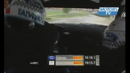 Wrc Finlande Jour 2 Accident Raikkonen Saut Loeb 