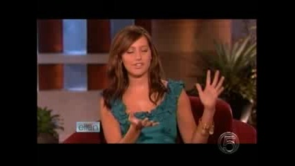 Ashley Tisdale On Ellen Show