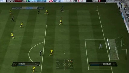 Fifa 11 Real Madrid vs. Arsenal full gameplay trailer