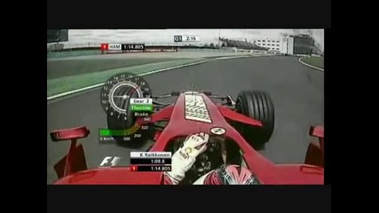 Kimi Raikkonen - Onboard Magny Cours 