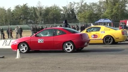 Fiat Coupe 260 hp Vs. Ford Mustang 350 hp