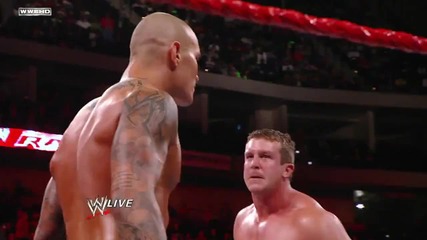 Wwe Champion Randy Orton vs. Ted Dibiase.