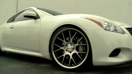 Vip Style Infiniti G37 - S on 20 Vossen Vvs Wheels/rims (720p) 