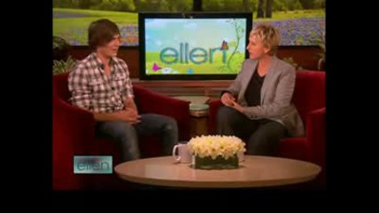 Zac on Ellen part 1