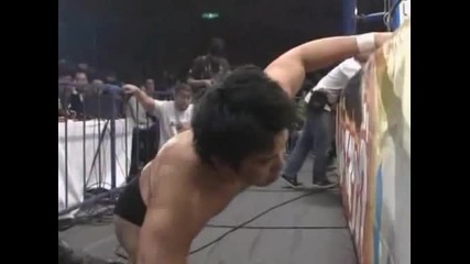 N J P W - Koji Kanemoto vs Kazuchika Okada