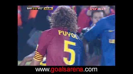 08.11 Барселона - Валядолид 6:0 Самуел Етоо Гол