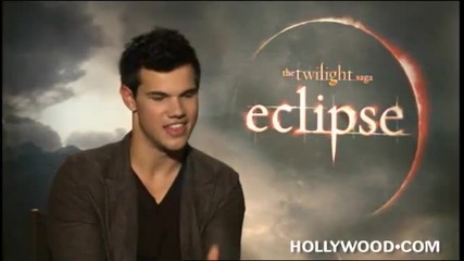 The Twilight Saga Eclipse Interview Taylor Lautner 