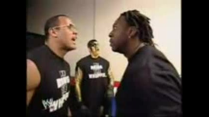 The Rock & Booker T Funny Moment