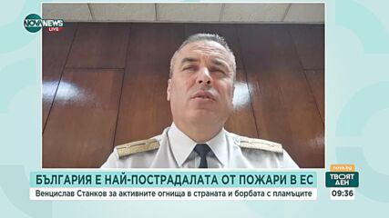 Инж. Станков: Влажната пролет и трайното засушаване през лятото са причината за пожарите