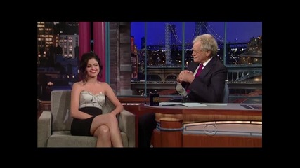 Selena Gomez on Late Show With David Letterman - 20. Jul 2010 