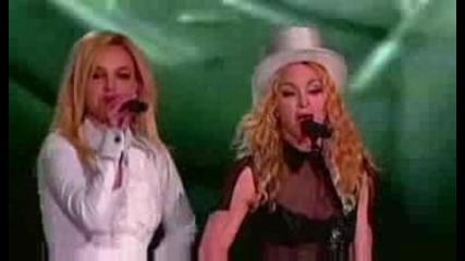 Madonna & Britney On Stage