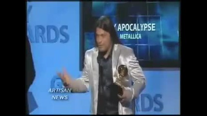 Metallica Wins Grammy For My Apocalypse 