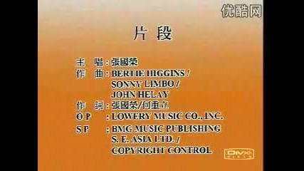 Chinese music: Leslie Cheung - pin dyun