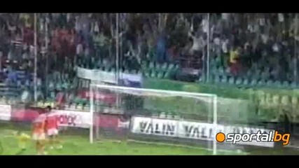 Жилина 3 - 1 Литекс Ловеч Всички Голове2010.08.04 
